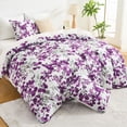 thumbnail image 2 of Hitime Queen Duvet Cover Set, Soft & Breathable Microfiber 3 Pieces Queen Bedding Sets, Pattern Queen Comfy Duvet Cover Set, with Zipper Closure (Queen), 2 of 8