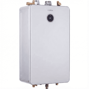 Bosch Greentherm T9800 SE 160 Tankless Water Heater, 9 GPM Whole Home Hot Water System, Natural Gas or Propane Compatible, High-Efficiency Condensing Design, Indoor Wall Mount