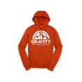 thumbnail image 1 of Chandail à Capuchon pour Hommes Gravity Outdoor Co. - Orange Foncé - Logo Blanc - 2TG, 1 of 1