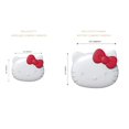 thumbnail image 2 of Impressions Hello Kitty Kawaii Compact Mirror with Touch Sensor Switch for Purse, LED Makeup Mirror with 2X Magnifying Top and Adjustable Brightness,, 2 of 2