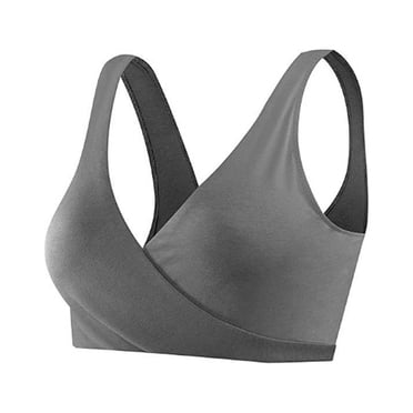 Soutiens-gorge pour Femmes Confortables, Soutien-Gorge Uni pour Femmes Enceintes, Soutiens-Gorge de Maternité et d'Allaitement, Hauts Type Camisole