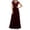 Wine, variant on Meichang Mother of the Bride Dresses for Wedding V Neck Sleeveless Lace Chiffon Formal Dresses Solid Color Elegant Evening Party Maxi Dresses Prom Dresses Wedding Guest Dresses for Women