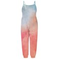 thumbnail image 2 of LSLJS Combinaison à Bretelles pour Tout-Petits Girls Enfants Impression Jumpsuit Summer Outfits Clothes, Girls' Jumpsuits & Rompers Summer Clothes, 2 of 5