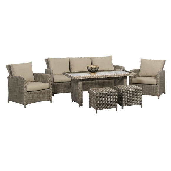 Oakmont 6PC jeu de conversation en table haute