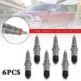 thumbnail image 1 of 6 Pcs Injecteur de Carburant Diesel à Rail Commun Compatible avec Dodge Cummins Camion Ram 6,7 L 2007-2012, 1 of 12