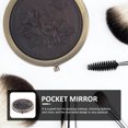 thumbnail image 3 of Vintage Mirror Women Portable Dual-sided Makeup Mirror Compact Folding Mirror, 3 of 8