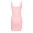 thumbnail image 4 of GZWYHT Robes d'Été,Robes pour Femmes 2025 Robe d'Été Aguichant pour Femme Ajustée à Encolure Carrée Sans Manches Robe Débardeur Robes d'Été pour Femmes,Robes Midi,Rouge 1 Robe,Robe de Plage G, 4 of 7