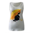 thumbnail image 4 of SMihono Hauts pour Femmes Débardeur pour Femmes Mode d'Été Aguichant Col Rond Décontracté Débardeur Imprimé Chat Sans Manches Hauts Débardeurs pour Femmes Hauts d'Été pour Femmes, 4 of 6