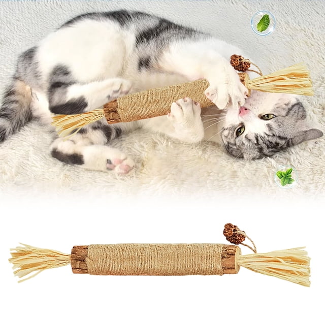 Chew Sticks for Feline Hygiene and Playful Entertainment