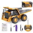 thumbnail image 4 of Alloy Engineering Vehicle Remote Control Excavator Bulldozer Dump Truck Electric Toys For Boys, 4 of 8