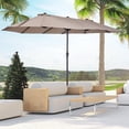 thumbnail image 2 of Outsunny Parasol de Patio Double Face de 15 Pi, Grand Parasol d'Extérieur, 2 of 10