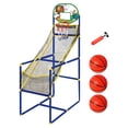 thumbnail image 2 of DYNWAVECA Ensemble de Jeu de Basketball d'Arcade Intérieur Extérieur Pompe à Air Incluse Jouet de Sport Hauteurs Réglables pour Garçons Enfants Cadeau Jeu Familial Machine de Cour et 3 Ballons, 2 of 10