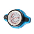 thumbnail image 3 of Aramox Aluminum Alloy Radiator  With Temperature Gauge Pressure Radiator Sa.fety High Pressure Temperature Gauge  Adjustment Leakproof Universal For Car, 3 of 8