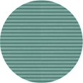 thumbnail image 1 of Ahgly Company Tapis Rond Lavable en Machine Intérieur Transitionnel Moyen Turquoise Vert, 5 Pieds Rond, 1 of 7