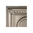 thumbnail image 1 of Fasade Easy Installation Rosette Brushed Nickel Glue Up Ceiling Tile/ Ceiling Panel (12" X 12" Sample), 1 of 1
