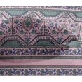 thumbnail image 4 of oneOone Viscose Chiffon Fabric Leaves & Floral Block Printed Fabric 1 Yard 42 Inch Wide, 4 of 4