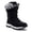Black, variant on GUBARUN Women's Snow Boots Anti-Slip Waterproof Warm Winter Shoes