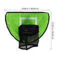 thumbnail image 2 of HOOWIFFY Panier de Basketball Intérieur pour Chambre avec Design Pliable 1 Pcs, 2 of 6