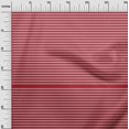thumbnail image 2 of oneOone Cotton Jersey Red Fabric Stripes Sewing Material Print Fabric By The Yard 58 Inch Wide, 2 of 4