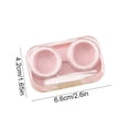 thumbnail image 3 of karymi Contacts Lens Case Portable and Great Looking Travel Contacts Lens Storage Box Compact Holders for Daily and Travel Use Family Gifts Party Favors, 3 of 6