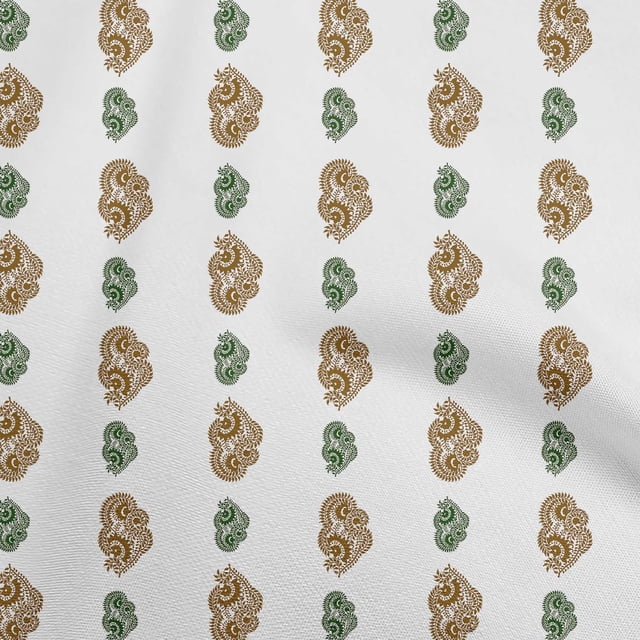 oneOone Cotton Poplin Brown Fabric Block Sewing Craft Projects Fabric Prints By Yard 42 Inch Wide