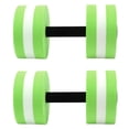 thumbnail image 2 of Yoga Exercise Water Dumbbell, High Buoyancy Lightweight Water Floating Dumbbell  For Swimming Pools Green, 2 of 8