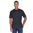 thumbnail image 1 of T-Shirt de Performance Zone Sonic Heather pour Hommes - Noir Heather - 4TG, 1 of 3
