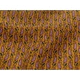 thumbnail image 4 of oneOone Viscose Jersey Fabric Leaves & Paisley Block Decor Fabric Printed BTY 60 Inch Wide, 4 of 4