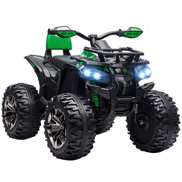 Aosom 12V/10AH Kids Ride-on Four Wheeler ATV Car w/ Headlights