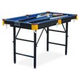 thumbnail image 1 of RACK Leo 4 Pieds Pliant Classique Billard Pool Table Jeu de Jeu Multi Joueur, Vert, 1 of 5