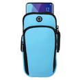 thumbnail image 4 of Unique Bargains Phone Arm Band for Running Armband Cell Phone Holder Running Phone Carrier Blue, 4 of 5