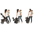 thumbnail image 3 of Evenflo Folio3 Stroll & Jog Travel System With LiteMax Infant Car Seat (4-50 lbs), 3 of 8
