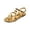 Gold Sandals for Women, variant on Hopeusnice Sandals for Women Flat Heel Breathable Soft Open Toe Non-Slip Women's Sandals Trendy PU Materials Summer Shoes for Beach Buckle Vacation Shoes Silver 42