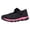 Black, variant on WEAIXIMIUNG Womens Sneakers Size 6 Black Women Sneakers Fashionable New Pattern Colored Thick Sole Comfortable Non Hook Loop Lightweight Casual Shoes