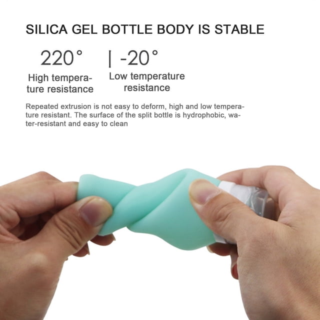 Silica Gel Bottling Lotion Cosmetics Bottling Portable Travel Bottling Suit