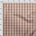 thumbnail image 2 of oneOone Cotton Silk Fabric Check Kasuri Printed Fabric 1 Yard 42 Inch Wide, 2 of 4
