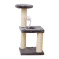 thumbnail image 1 of GROWTH TANK Chat Escalade Cadre Chat Gratter Conseil Arbre à Chat Jouet Carré Base Gris, 1 of 9