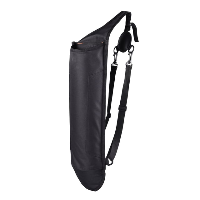 Quiver Back Holder Pouch Case For 40pcs With Shoulder Strap - Black, 58 x 8cm