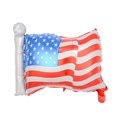thumbnail image 1 of 4th Of July American Flag Balloons Star Balloons Independence Decory Day, 1 of 9