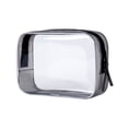 thumbnail image 1 of RKSTN Cosmetic Bags Transparent Large Capacity Cosmetic Travel Storage Bag, Plastic Zipper Wash Bag, 1 of 2