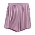 thumbnail image 1 of AherBiu Shorts Grande Taille pour Femmes, Pyjama Taille Haute, Shorts à Jambes Larges, Bas de Pyjama Confortables et Doux, Shorts, 1 of 7
