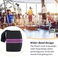 thumbnail image 4 of Becaristey Elastic Adjustable Wrist Wrap Lifting Fitness Strap Hand Support Band Compression Professional Protective Wristband Pink 1Set, 4 of 6