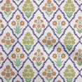 thumbnail image 1 of oneOone Rayon Brown Fabric Asian Floral Craft Projects Decor Fabric Printed By The Yard 56 Inch Wide, 1 of 4