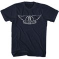 thumbnail image 1 of Aerosmith Wings Logo Light Navy Adult T-Shirt 3Xlt, 1 of 2