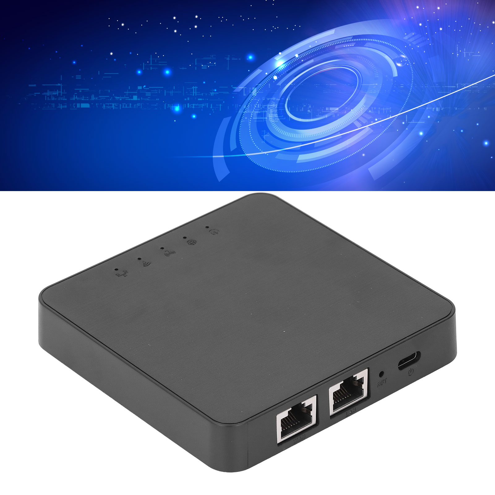 Sim Card Router, 580MHz 4G LTE Router  for Camping