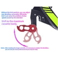 thumbnail image 1 of stanreset Rear Derailleur Hanger Extender Aluminium Alloy Road Mountain Bike Cycling Frame Gear Tail Hook Extender Red, 1 of 6