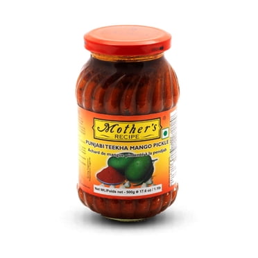 Mother's Recipe Punjabi Teekha Mango Pickle, 500 g