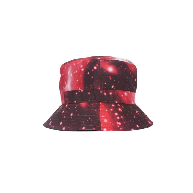 TopHeadwear Chapeaux Bob de Taille - Galaxie - Rouge - Grand/très Grand
