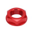 thumbnail image 2 of Motorbike Wheel Axle Nut, CNC-Machined M22x1.5 Rear Wheel Axle Nut  For Repair Gold,Green,Red,Blue, 2 of 8