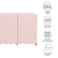 thumbnail image 4 of Modway Dahlia Fluted and Scalloped Sideboard Storage Cabinet in Soft Pink, 4 of 9